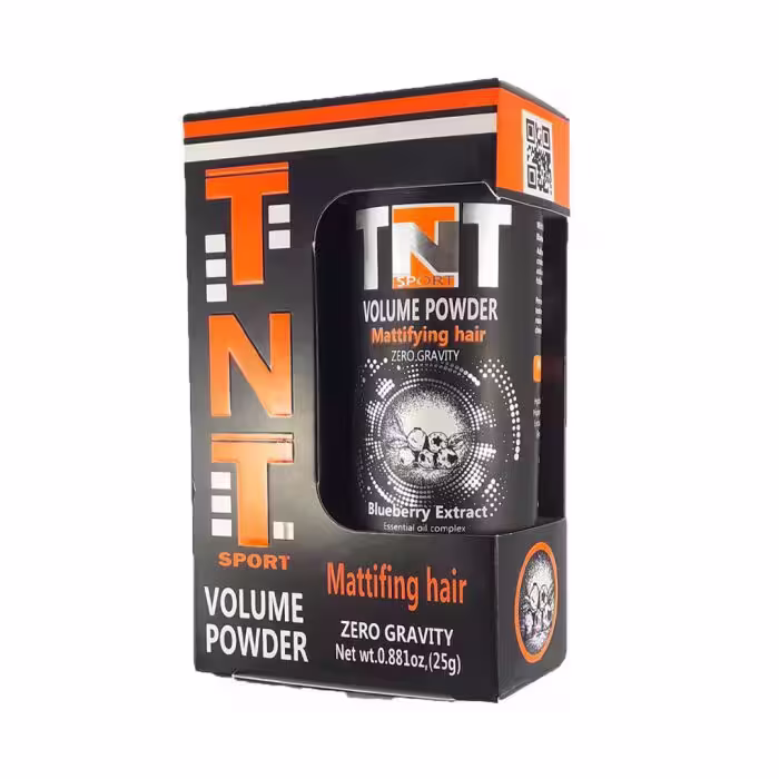 پودر حجم دهنده مو تی ان تی اسپورت رایحه بلوبری TNT