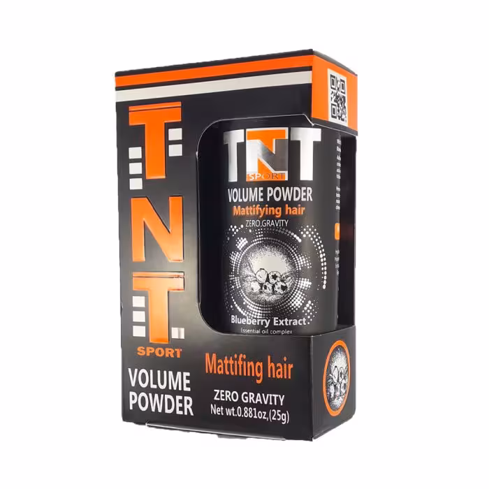 پودر حجم دهنده مو تی ان تی اسپورت رایحه بلوبری TNT
