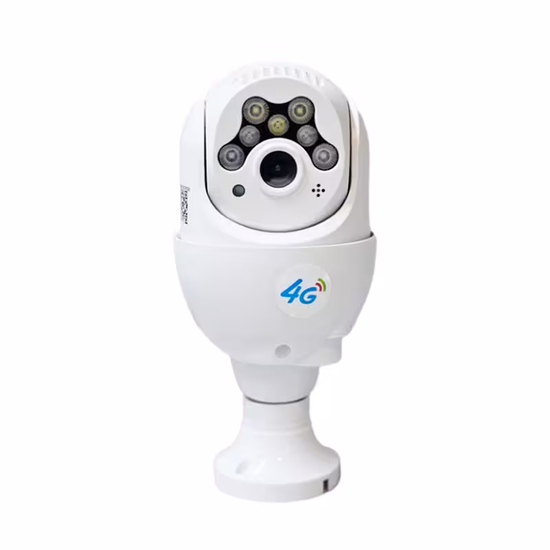 دوربین مداربسته لامپی سیمکارتی چرخشی بیسیم OKAM PRO مدل J7