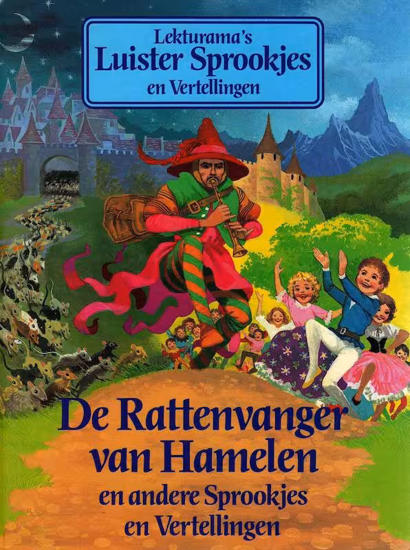 کتاب داستان هلندی تصویری موش گیر هاملین De Rattenvanger van Hamelen