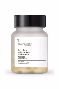 کپسول پاسی فلورا، سنبل الطیب، ال تئانین، ریشه ملیسا Live Yourself - بسته 30 عددی