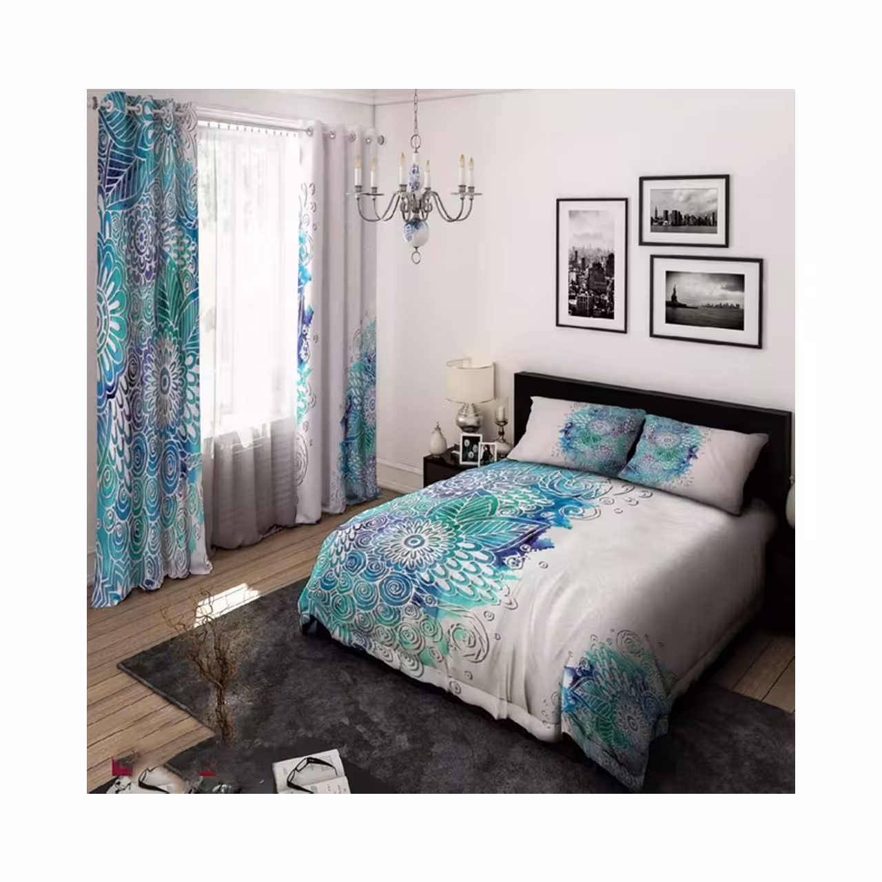 روتختی با کیفیت سه بعدی 6 تیکه کد BD1124