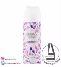 اسپری بدن زنانه سیدونا رایحه ایفوریا Euphoria حجم 200میل