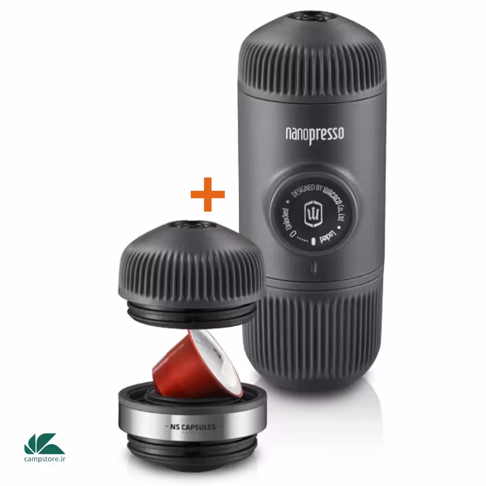 اسپرسوساز واکاکو مدل نانوپرسو همراه مبدل نسپرسو NS Adaptor
