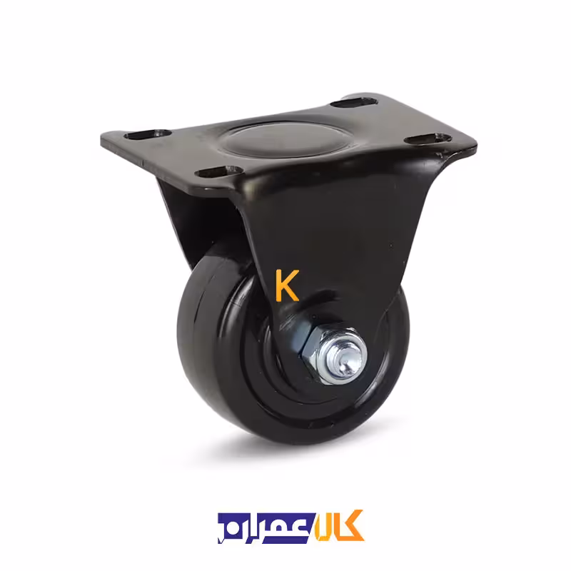 چرخ ثابت کوبوی تزریقی سایز 5 سانتی متر