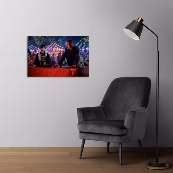 تابلو شاسی طرح سریال Wednesday ونزدی مدل NV0155