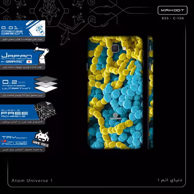 برچسب پوششی ماهوت مدل Atom Universe 1-FullSkin مناسب برای گوشی موبایل سامسونگ Galaxy J7 Prime