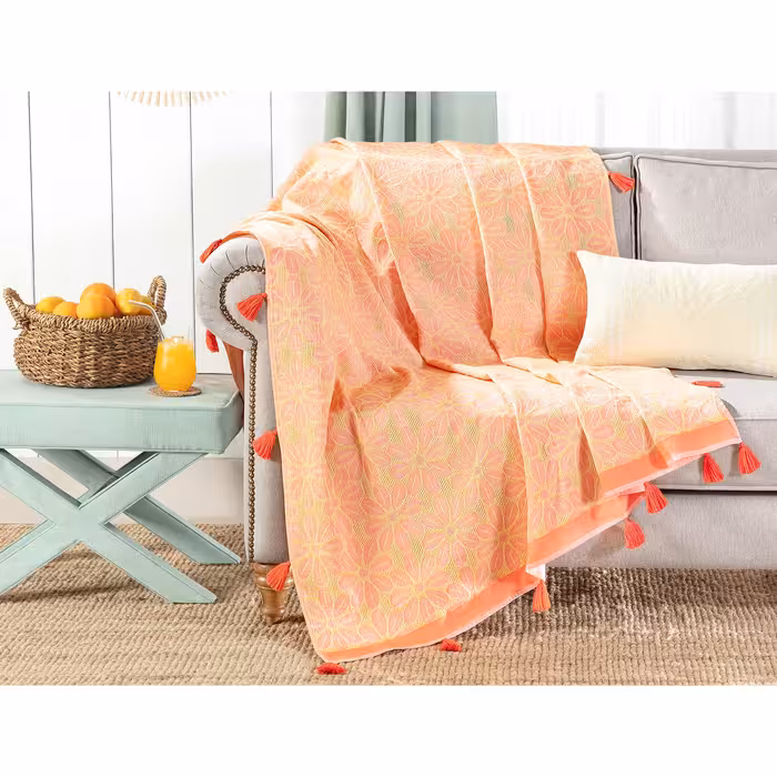 شال مبل مادام کوکو مدل Chanteur سایز 150x150 سانتی متر