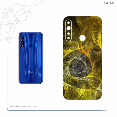 برچسب پوششی ماهوت مدل Mathematical Geometric Shape 6 مناسب برای گوشی موبایل جی پلاس P10 Plus