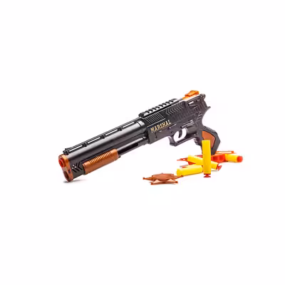 ست تفنگ بازی گلدن گان مدل انفجار مجموعه 12 عددی