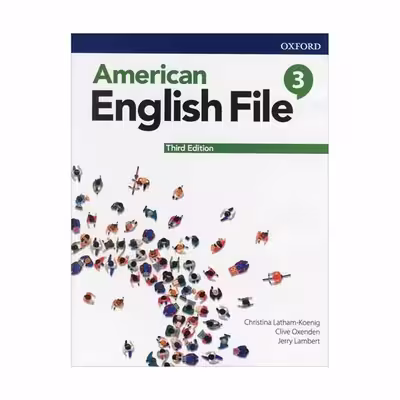 کتاب American English File 3rd اثرجمعی ازنویسندگان انتشارات Oxford چهار جلدی