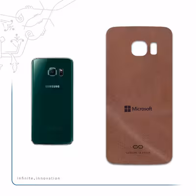 برچسب پوششی ماهوت مدل MNL-MCRSFT مناسب برای گوشی موبایل سامسونگ Galaxy S6 Edge