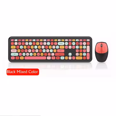 کیبورد و ماوس بیسیم مافی مدل 666