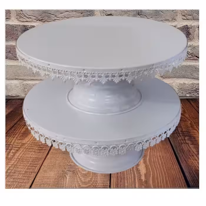 زیره کیک مدل استند طرح حاشیه گل