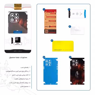 برچسب پوششی ماهوت مدل Penelope Cruz-FullSkin مناسب برای گوشی موبایل اپل iphone 13 Pro