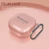 کاور مدل transparent مناسب برای هندزفری بلوتوثی سامسونگ Galaxy buds2/buds pro/buds live
