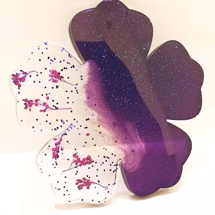 قالب رزین مدل  گل پنج پر کد dr-700