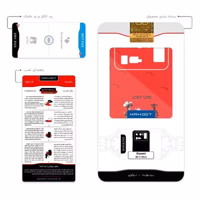 برچسب پوششی ماهوت مدل Lucky Luke مناسب برای گوشی موبایل شیائومی Mi 11 Ultra