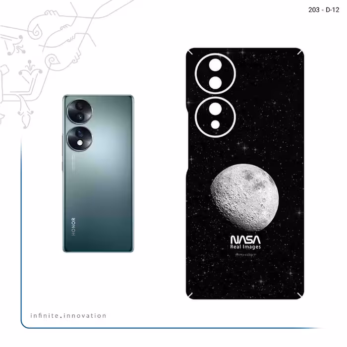 برچسب پوششی ماهوت مدل Moon_By_NASA مناسب برای گوشی موبایل آنر 70