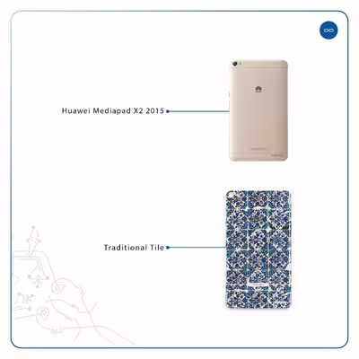 برچسب پوششی ماهوت مدل Iran-Tile1 مناسب برای تبلت هوآوی Mediapad X2 2015