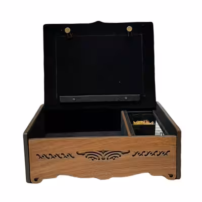 جعبه موزیکال طرح قاب عکس