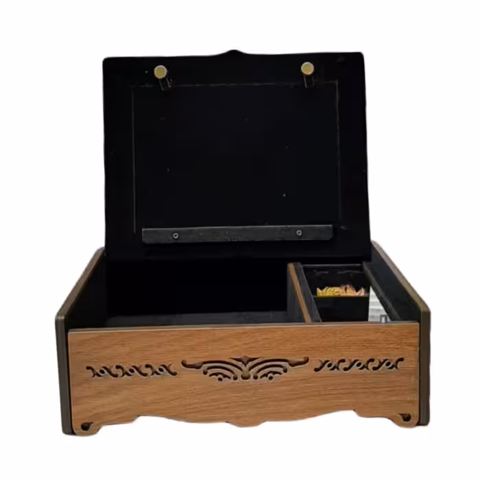 جعبه موزیکال طرح قاب عکس