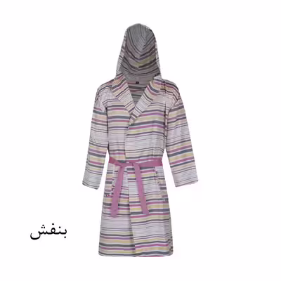 حوله پالتویی ابراهیمی یزد مدل راه راه سایز 125