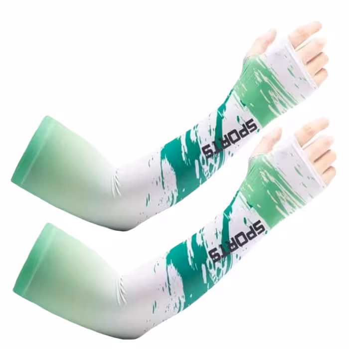 ساق دست ورزشی مدل فینگردار Sp-F