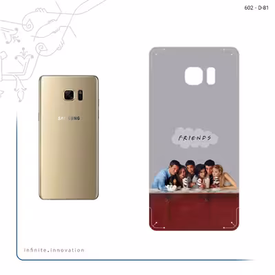 برچسب پوششی ماهوت مدل Friends 1 مناسب برای گوشی موبایل سامسونگ Galaxy Note 7