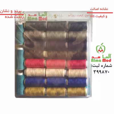 نخ سردوز آلمامد طرح استرج کد STR24 بسته 54 عددی