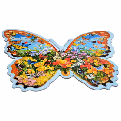 پازل 40 تکه کینگ مدل فانتزی طرح پروانه