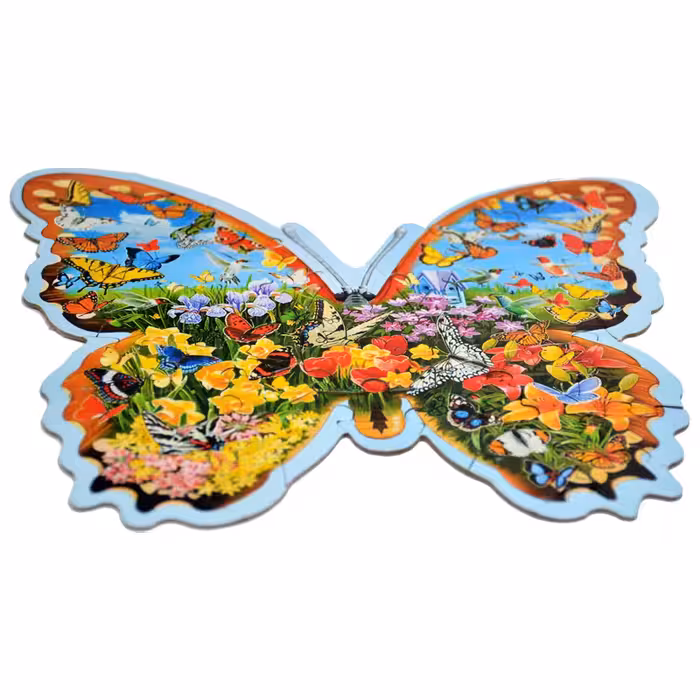 پازل 40 تکه کینگ مدل فانتزی طرح پروانه