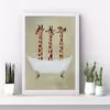 تابلو مدل giraffe کد m2662-w