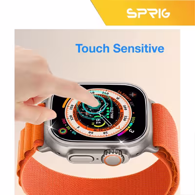محافظ صفحه نمایش شیشه ای اسپریگ مدل Sh-SPG مناسب برای ساعت هوشمند 49mm