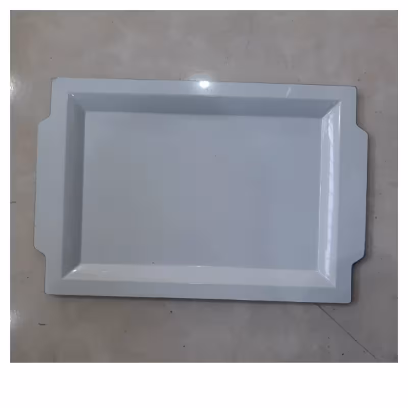 دیس تمام استیل آینه ای بزرگ