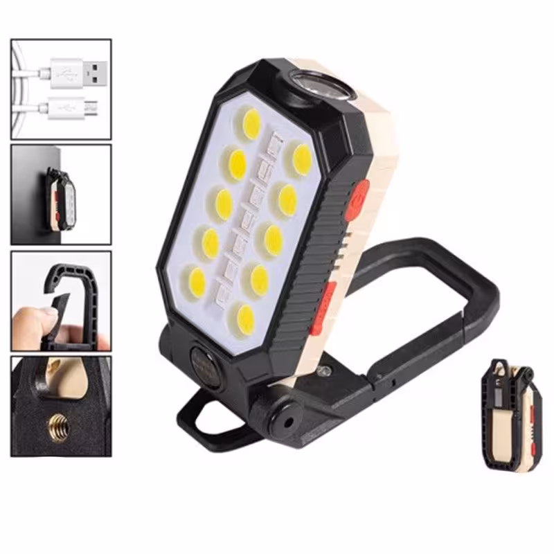 چراغ آویز چادر مدل W599B