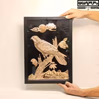 تابلو مسی دیواری دستساز زنجان مدل شاهین