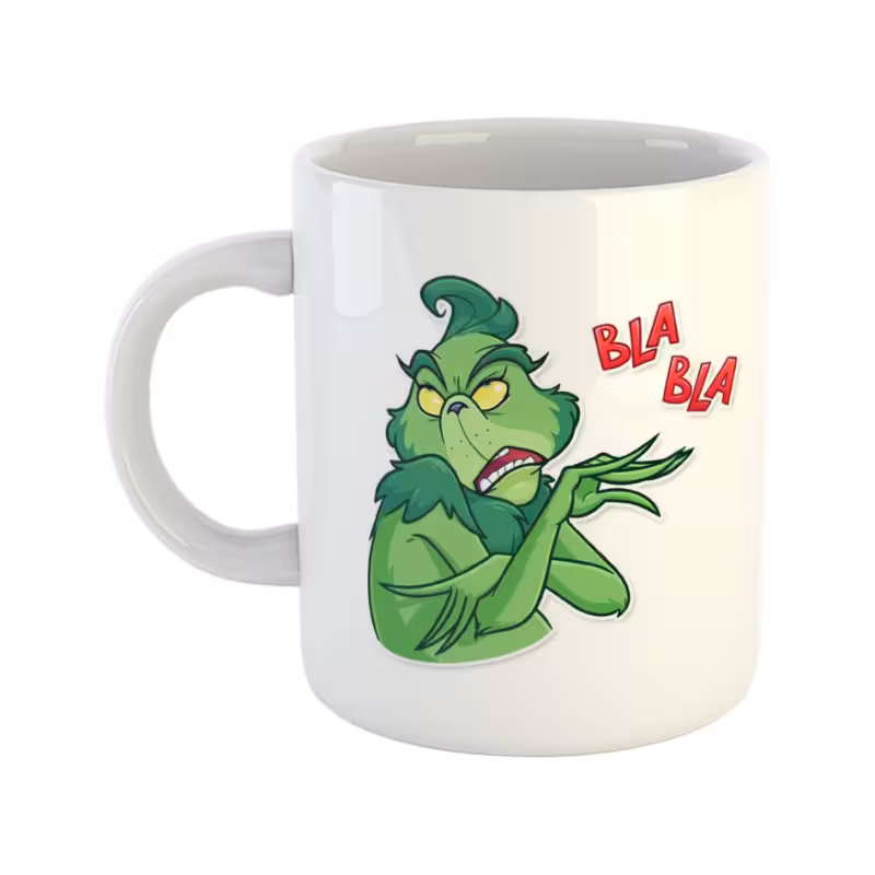 خرید ماگ-لیوان  زمستانی  گرینچ Merry Christmas