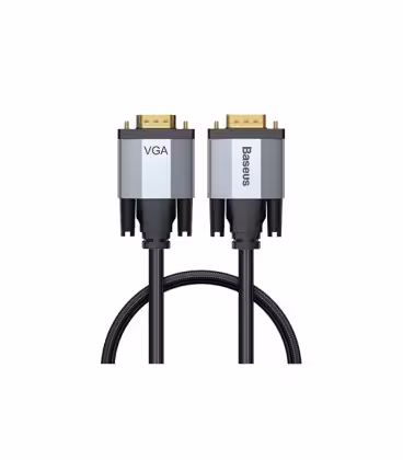 کابل VGA باسئوس مدل Enjoyment VGA Male To VGA Male CAKSX-T0G طول 1 متر