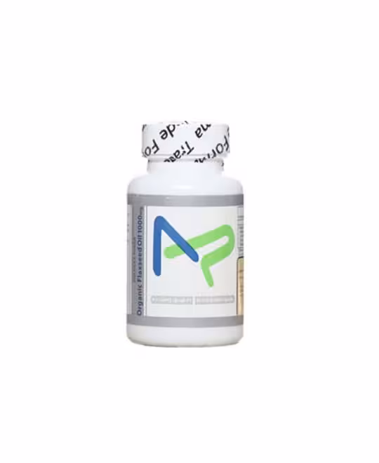 سافت ژل ارگانیک روغن بذر کتان 1000 میلی گرم ترید فورما 30 عددی