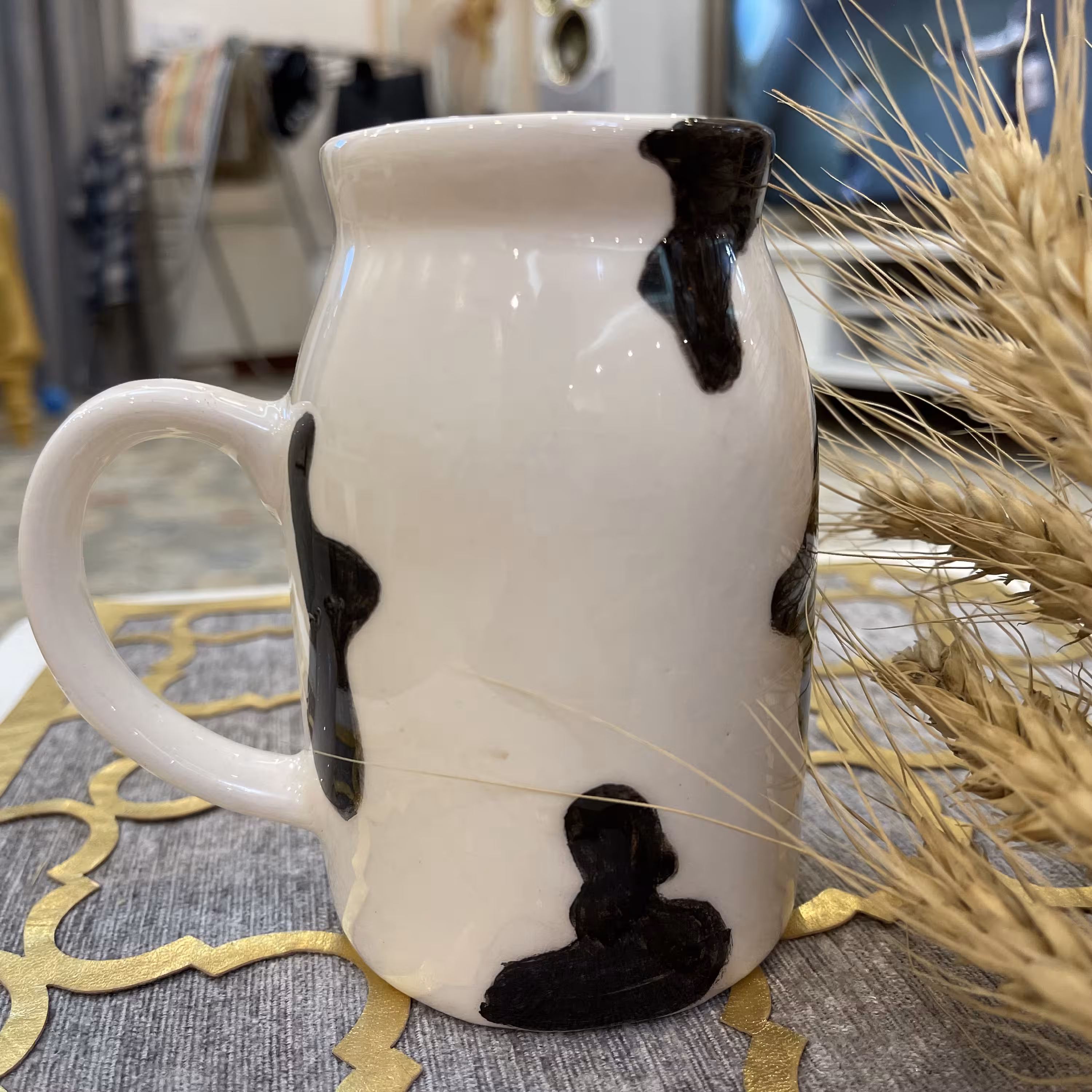 ماگ شیر  سرامیک هنر دست 