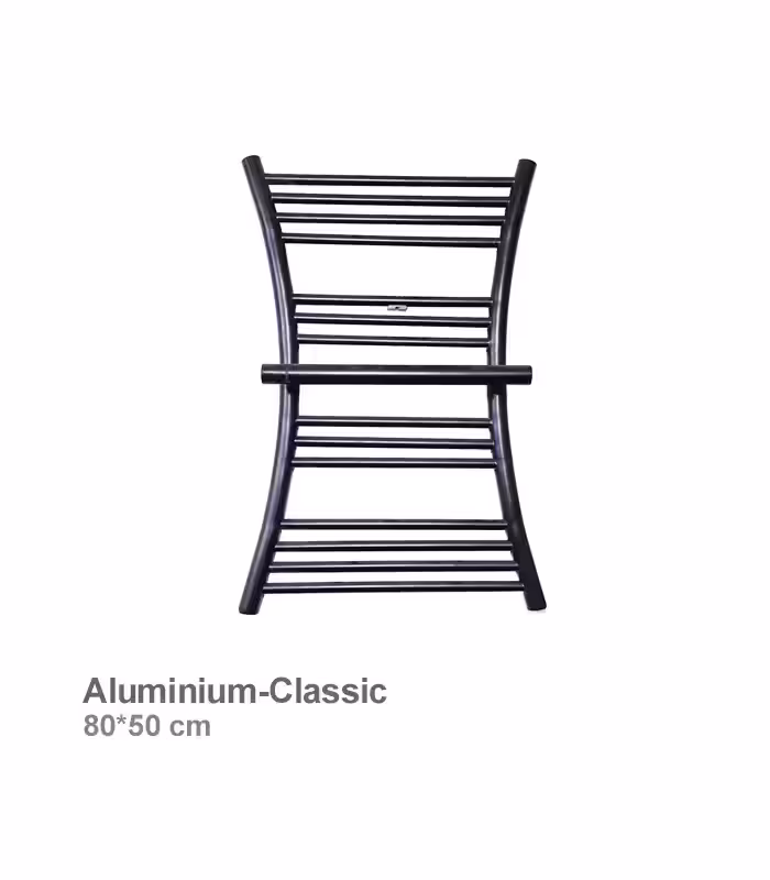 حوله خشک‌ کن آلومینیومی رویال مدل کلاسیک 80 مشکی