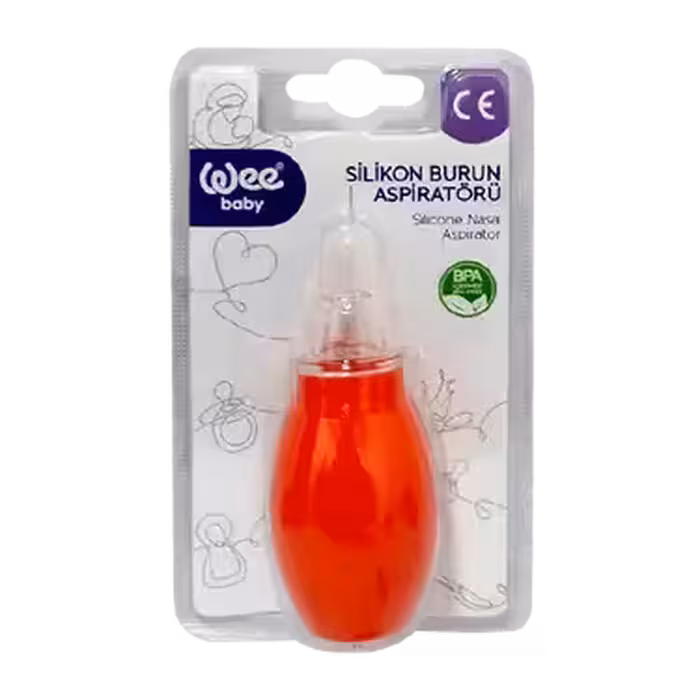 پوار بینی تمام سیلیکونی سر باریک (کد 860) وی بیبی Wee baby