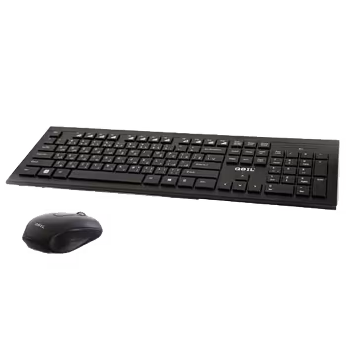کیبورد و ماوس بی سیم گیل مدل GWK-101