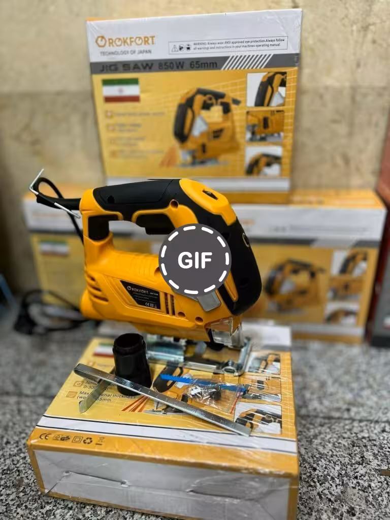 اره عمودبر دیمردار و لیزر دار 850 وات راکفورت مدل RF-850W