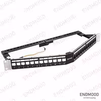 پچ پنل زاویه دار 24 پورت کروبن مدل CRBP24S180RB