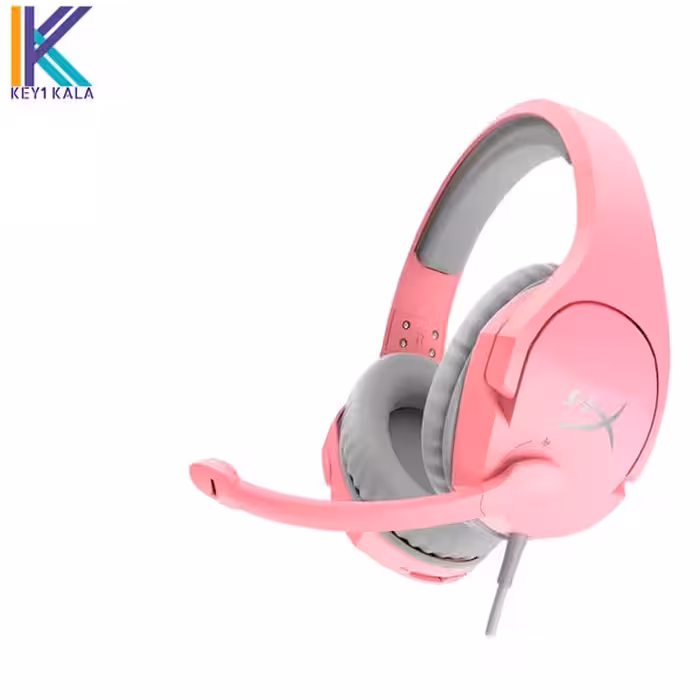 هدست مخصوص بازی هایپرایکس مدل   HyperX  CLOUD  Stinger pink