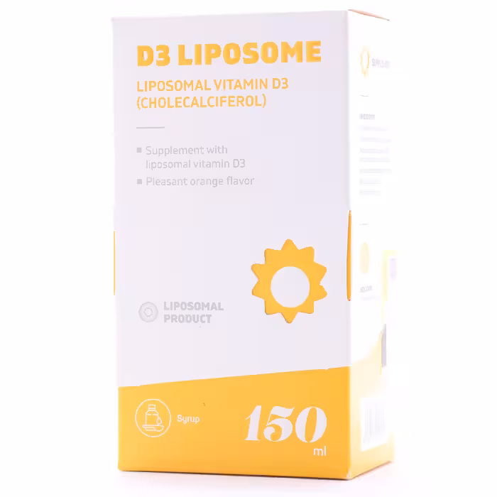 شربت D3 لیپوزومال وندا فارمد 150 میلی لیتر