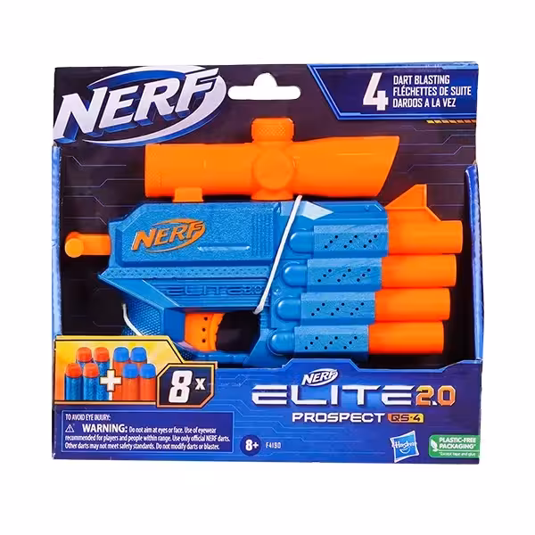 تفنگ نرف Nerf مدل  Elite 2.0 Prospect QS-4