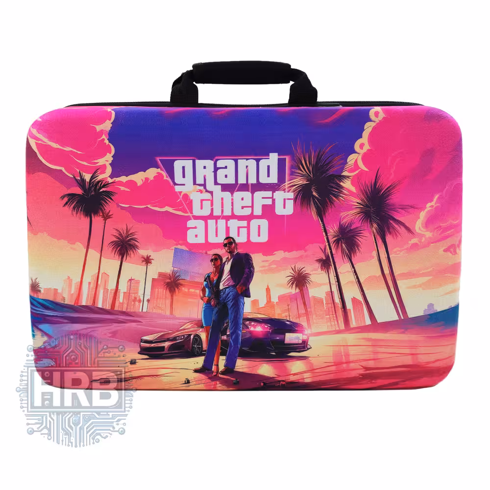 کیف کنسول PS5 اسلیم نهل طرح GTA VI - پنج کاره